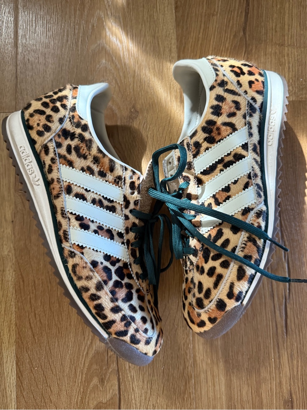 ADIDAS LEOPARD PRINT SL 72 OG SHOES - Picture 6 of 7
